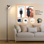 LED-lampa med justerbar höjd och färgtemperatur – flexibel belysning för hem och kontor