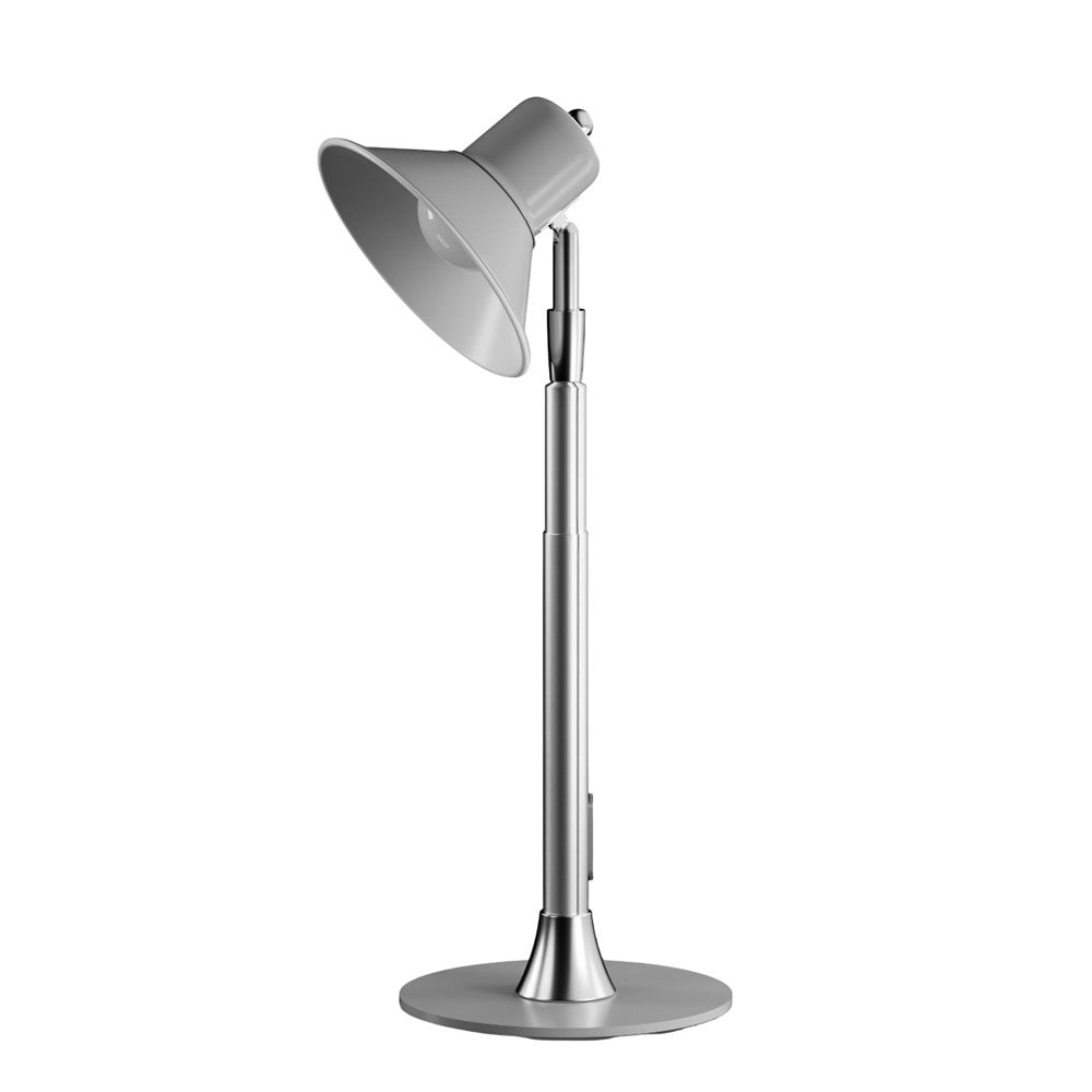 Justerbar LED-lampa med steglös dimning – skrivbords- och golvlampa