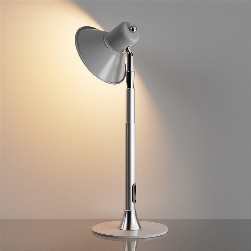 Justerbar LED-lampa med steglös dimning – skrivbords- och golvlampa