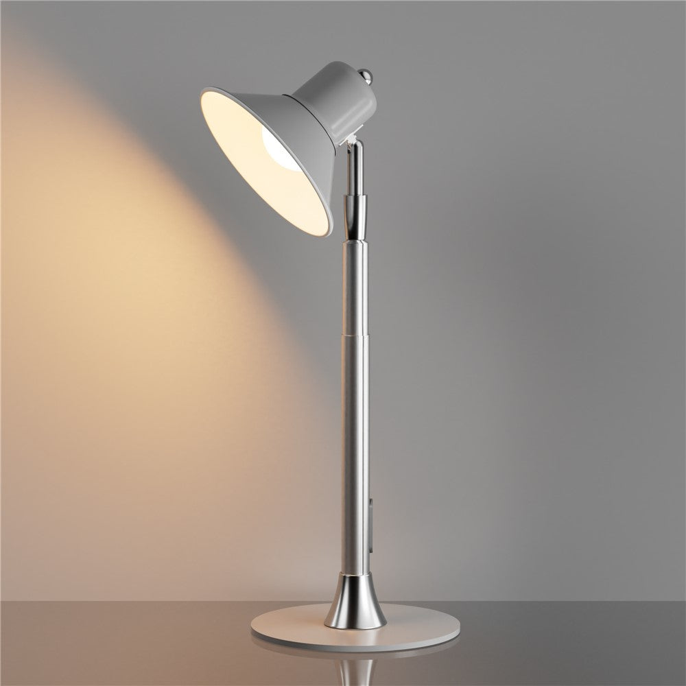 Justerbar LED-lampa med steglös dimning – skrivbords- och golvlampa
