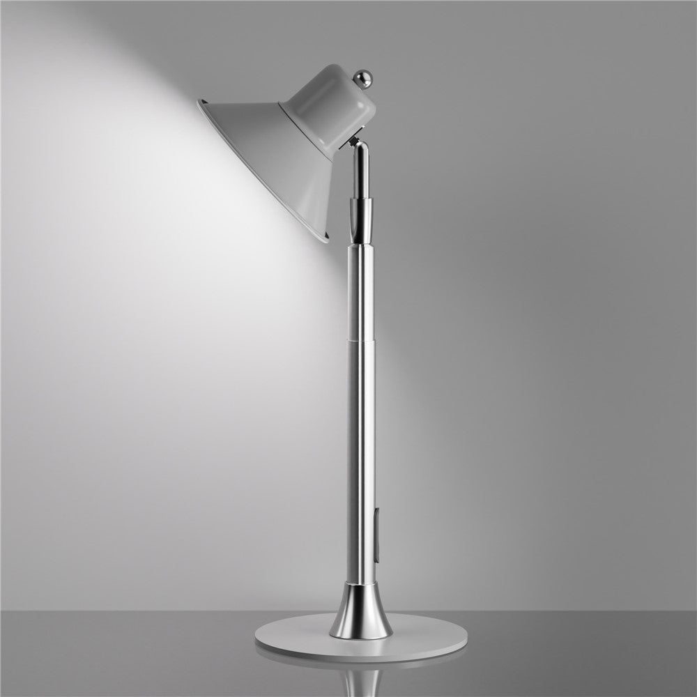 Justerbar LED-lampa med steglös dimning – skrivbords- och golvlampa