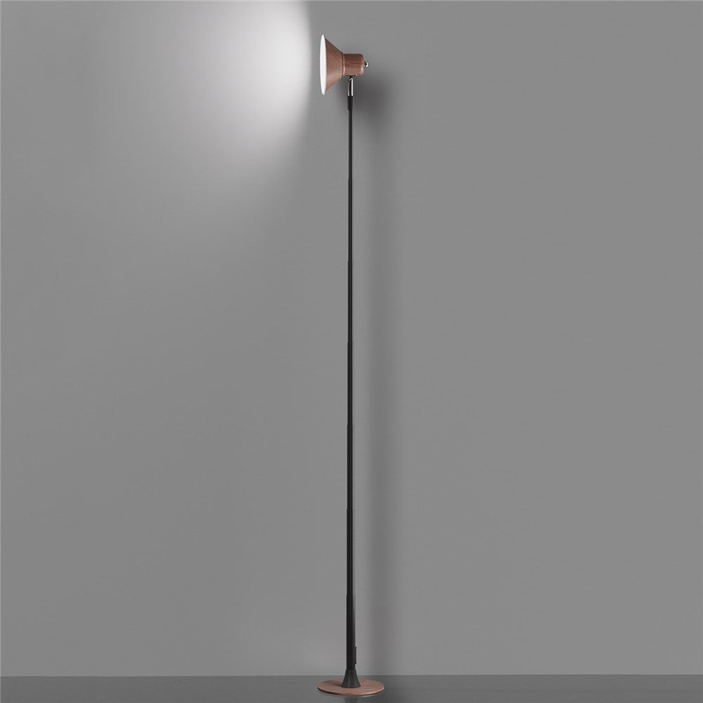 LED-lampa med justerbar höjd – skrivbord och golv i ett