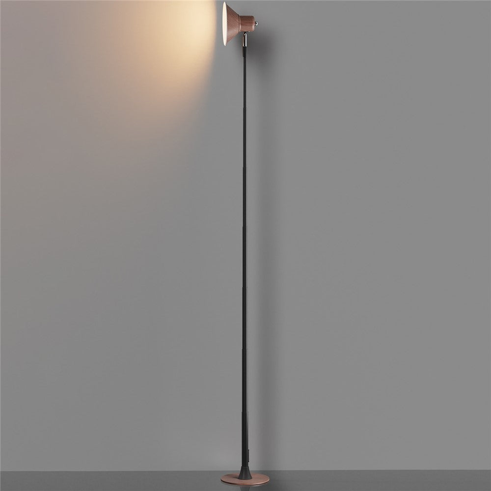 LED-lampa med justerbar höjd – skrivbord och golv i ett