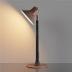 LED-lampa med justerbar höjd – skrivbord och golv i ett