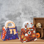 Godispåsar – 10-pack Halloween-väskor i filt, blandade färger