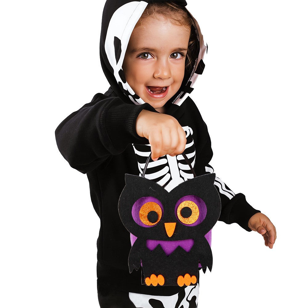 Godispåsar – 2-pack filtväskor för Halloween