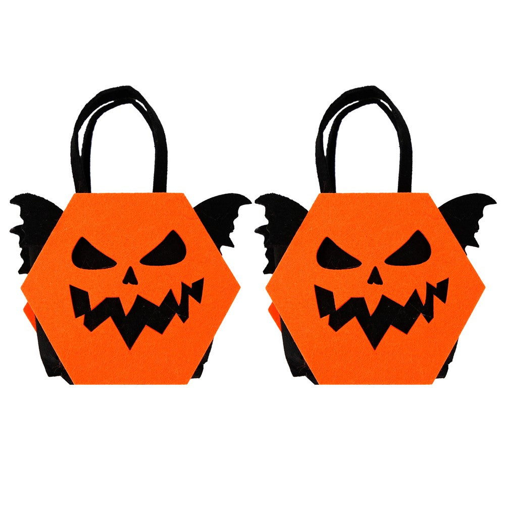 Godispåsar – 2-pack filtväskor för Halloween