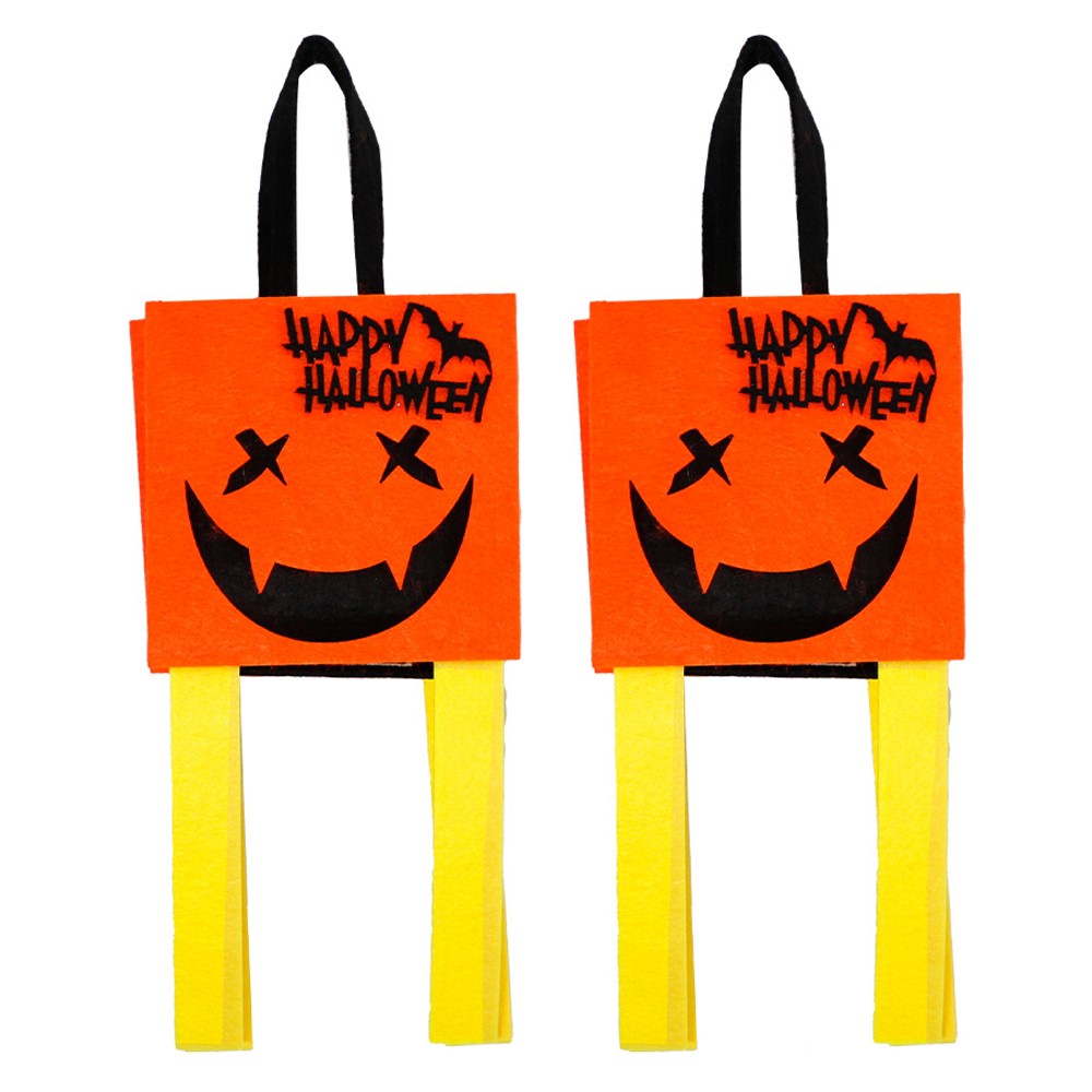 Godispåsar – 2-pack filtväskor för Halloween