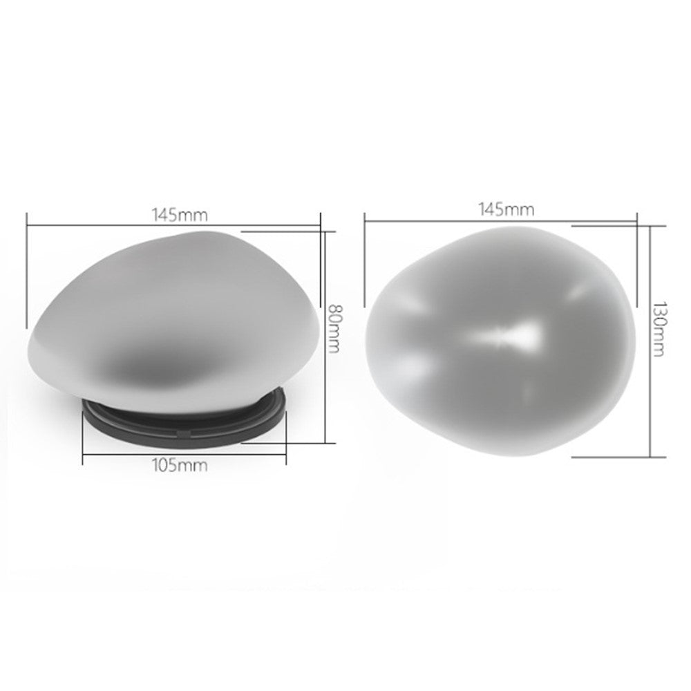 Solcellsdriven marklampa – stenlook