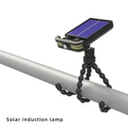 Solcellsdriven lampa med stativ – 40 LED, rörelsesensor och USB-laddning