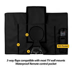 TV-skydd – väderskydd för 80” platt-TV