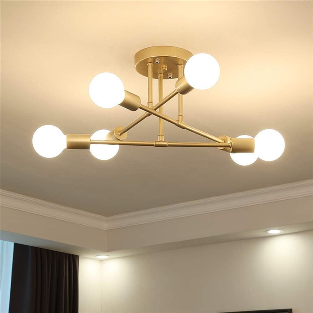Modern taklampa – molekylär LED-belysning dimbar