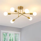 Modern taklampa – molekylär LED-belysning dimbar