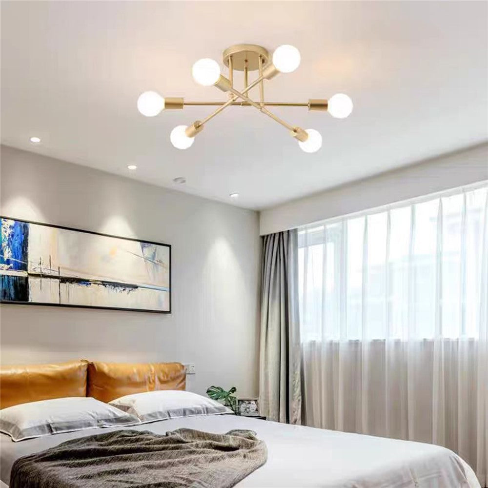 Modern taklampa – molekylär LED-belysning dimbar