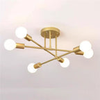 Modern taklampa – molekylär LED-belysning dimbar