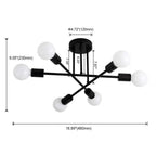 Modern taklampa – molekylär LED-belysning dimbar