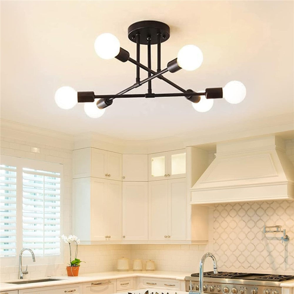Modern taklampa – molekylär LED-belysning dimbar