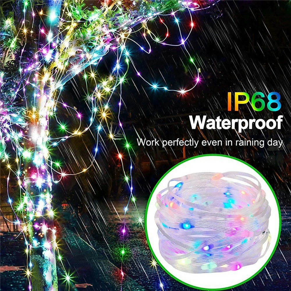 Smart ljusslinga 10M – 100 LED, appstyrd RGB