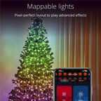 LED-ljusslinga med app & musikläge – 10 m