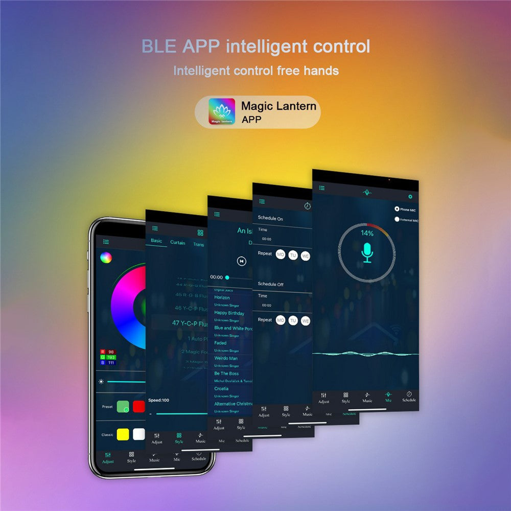 Smart ljusslinga 12M – RGBIC LED med appstyrning