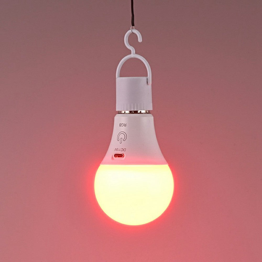 Uppladdningsbar LED-lampa med fjärrkontroll – för inom- och utomhusbruk