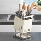 Knivställ – tungt bänkrack med multifunktionell design