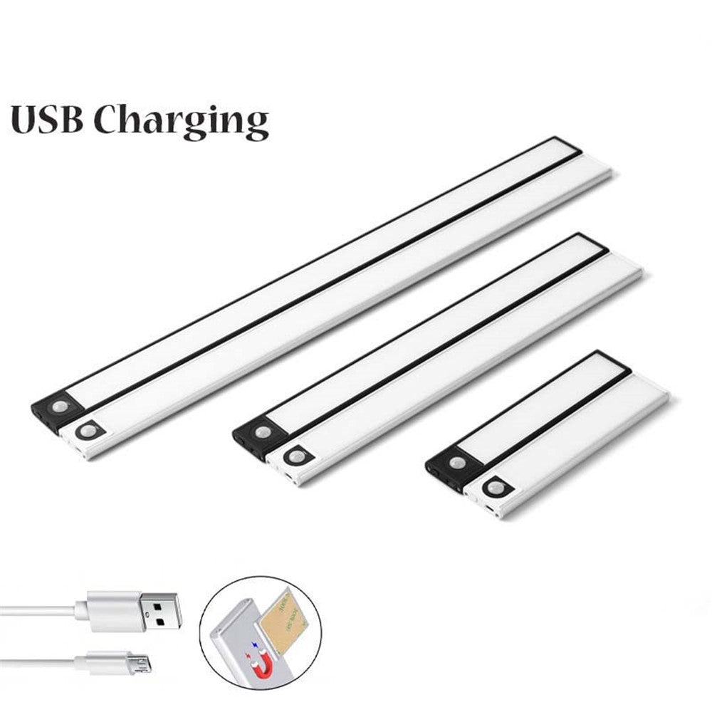 Rörelsesensorlampa 20 cm – magnetisk LED-list för kök