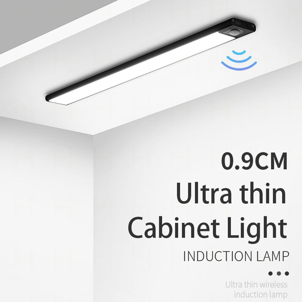 Rörelsesensorlampa 20 cm – magnetisk LED-list för kök