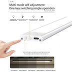 Rörelsesensorlampa 20 cm – magnetisk LED-list för kök