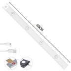 LED-lampa 60 cm – självhäftande garderobsbelysning