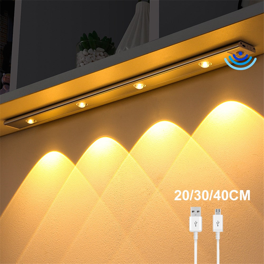 LED-lampa 60 cm – självhäftande garderobsbelysning