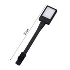 Uppladdningsbar läslampa med klämma – flexibel LED-boklampa