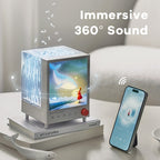 Bärbar Projektorlampa med Bluetooth 5.3-Högtalare (S10)