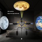 Planetprojektorlampa med 360° Rotation och 10 Utbytbara Bilder