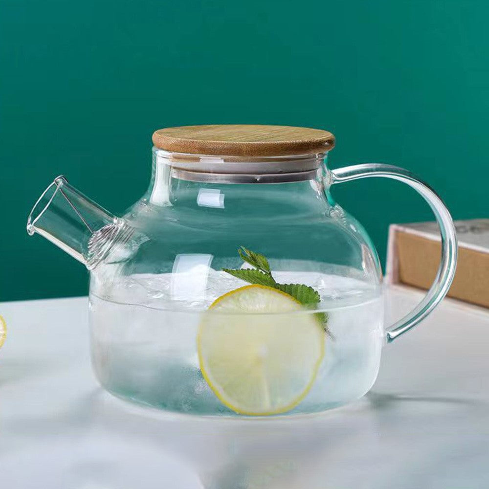 Värmetålig glaskanna 600 ml – elegant och hållbar servering