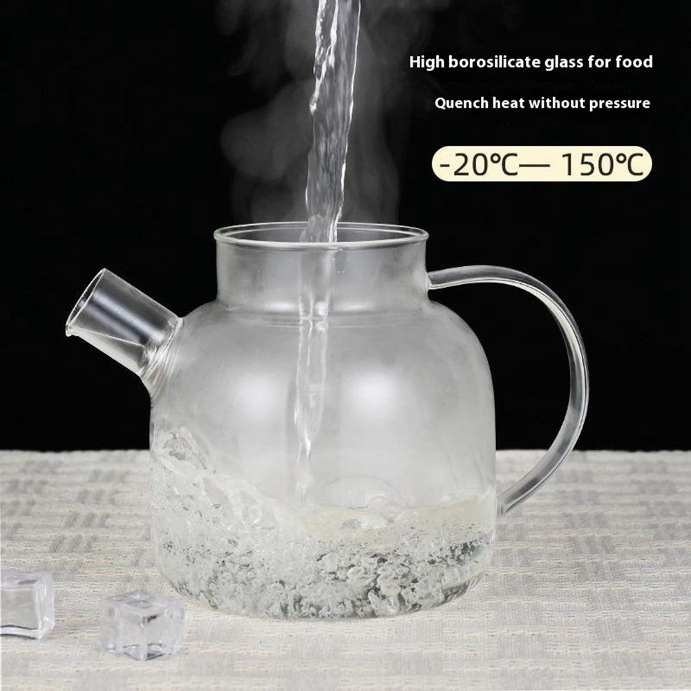 Värmetålig glaskanna 600 ml – elegant och hållbar servering