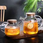 Värmetålig glaskanna 600 ml – elegant och hållbar servering