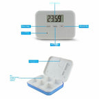 Pillerbox – CR-211 smart påminnare, 6 fack, 7 dagar