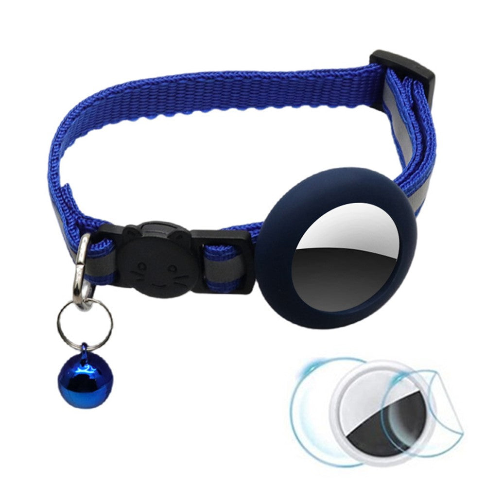 AirTag-fodral – reflekterande halsband med klocka