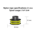 Spolar – 3-pack RAC119 för Ryobi grästrimmer