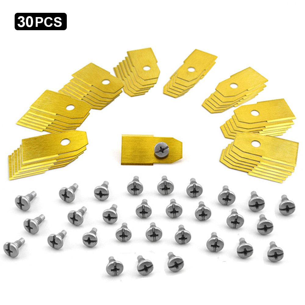 Ersättningsknivar till robotgräsklippare – 30-pack