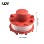 Spolar – 4-pack för Einhell 3405096 grästrimmer
