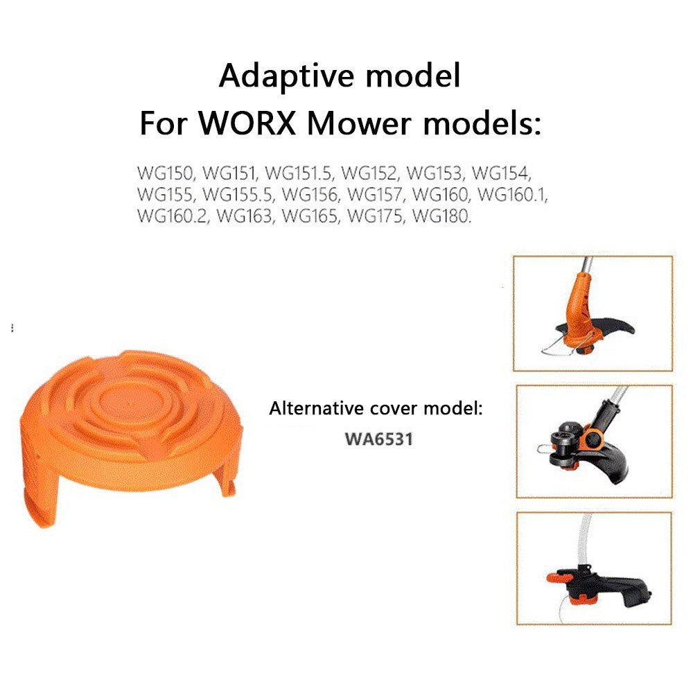 Spolhuv – 4-pack WA6531 för Worx grästrimmer