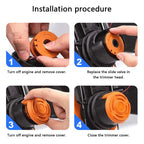 Spolhuv – 4-pack WA6531 för Worx grästrimmer