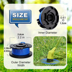 Spolar – 3-pack AC14RL3A för Ryobi 18–40V trimmer