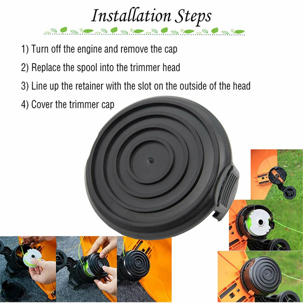 Spolskydd – 2-pack WA0037 för Worx grästrimmer