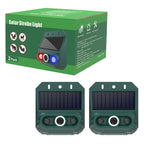 Solcellsdriven Ultraljudsskrämma med Dubbel LED-Blixt (2-pack)
