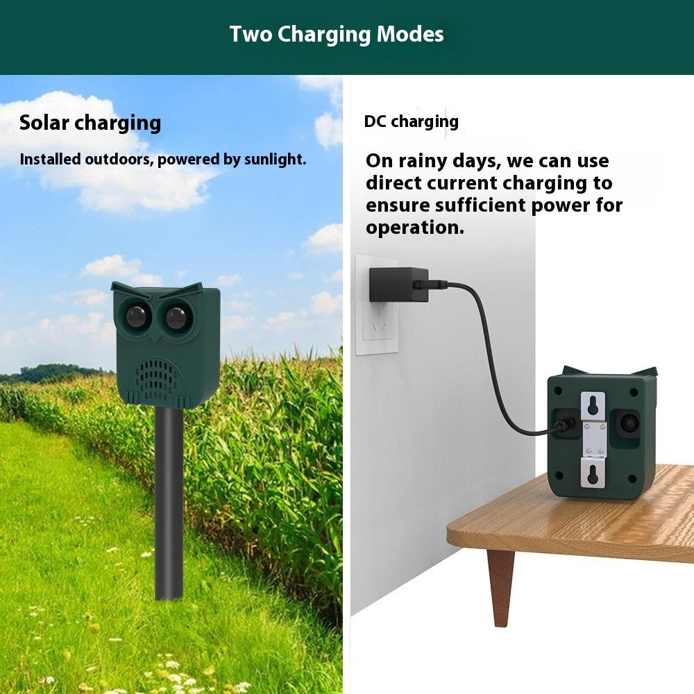 Djuravskräckare 1-pack – solcellsdriven med rörelsesensor