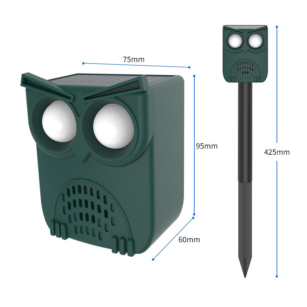 Djuravskräckare 1-pack – solcellsdriven med rörelsesensor