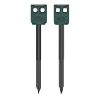 Djuravskräckare 2-pack – solcellsdrivna med rörelsesensor